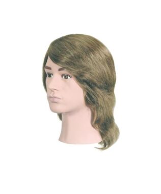 Manechin professional cu par 100 % natural Bergmann Boy fara barba pentru styling, tuns, examen, concurs Cod 004001