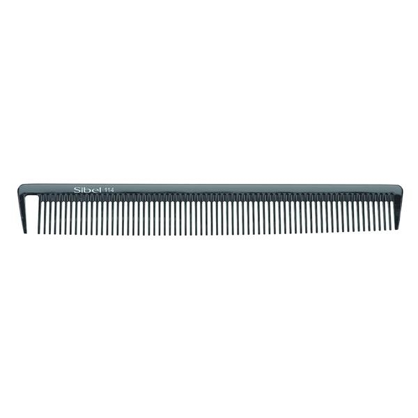 Pieptene profesional tehnic pentru frizeri, barber, salon, coafor, culoare Negru