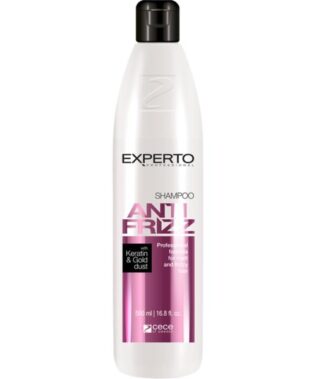 Sampon anti incretire cu cheratina si ulei de jojoba Anti-frizz Experto Professional 400 ml cod.4106