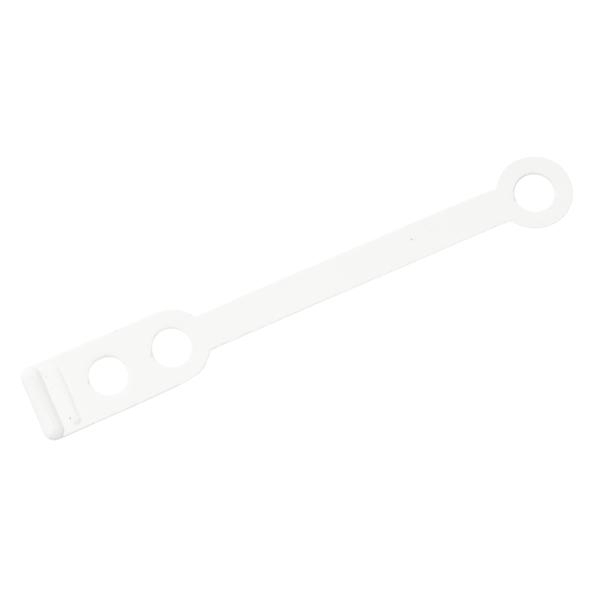 Set elastice profesionale culoare Maro pentru bigudiuri lungime 7,5 cm Late - 50 buc