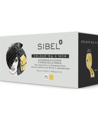 Folie profesionala pentru suvite, decolorare, balayage 12 cm x 100 mlx 480 gr.culoare Aurie grosime 15 u.