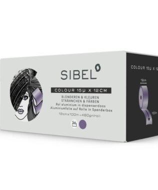 Folie profesionala pentru suvite, decolorare, balayage 12 cm x 100 mlx 480 gr.culoare Mov grosime 15 u.