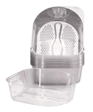 Rezerve din plastic pentru cadita de pedichiura 10 buc