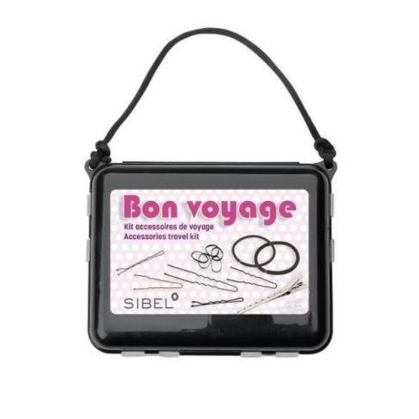 Set accesorii pentru păr Sibel Bon Voyage [6600595] 10 tipuri de accesorii, 264 buc