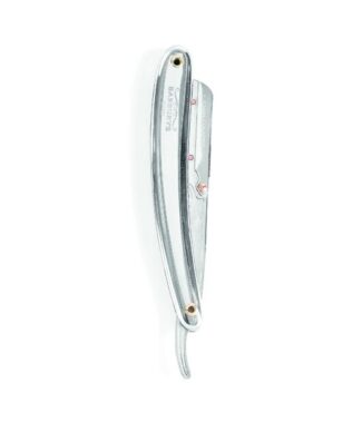 Brici profesional Barber Barburys Gentleness Chrome / din metal cromat.