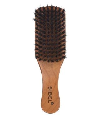 Perie de par Sibel Classic, din lemn cu peri 100% naturali de mistret