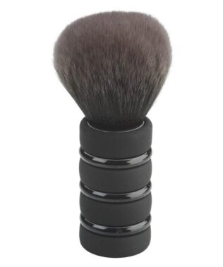 Pamatuf profesional Sibel Neck Brush-Soft-Extra moale păr de nailon-negru