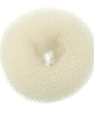 Burete profesional rotund pentru coc,coafuri culoare Blond 11 cm