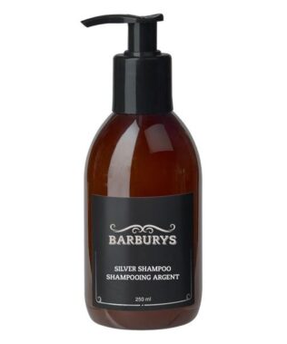 Sampon silver profesional Barburys pentru barba / par -250 ml